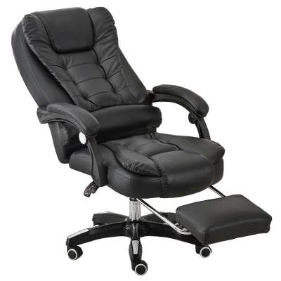 Factory Directly Big and Tall Brown PU Office Chair Ergomic Executive Chair