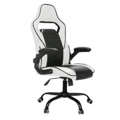 Aoda Furniture Adjustable Armrest PC Gamer Chair White E-sport Racing Gaming Chair in Foshan