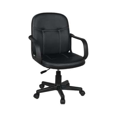 AODA Armchair Office Leather Back Staff Chair Soft PU Leather Office Chair Executive for Wholesale