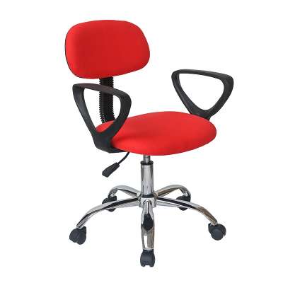 AODA Furniture Low Back Office Chair Children Fabric Office Desk Chair with Armrest