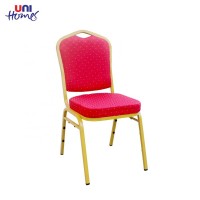 Classic Crown Back Gold Banquet Hall Chair