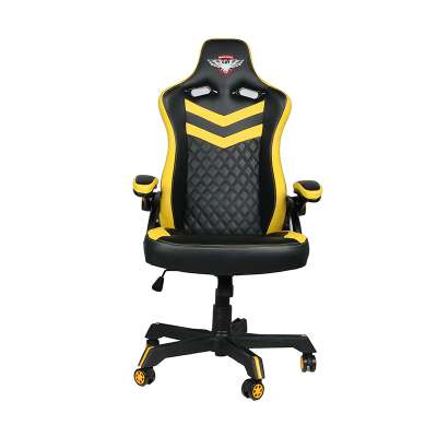 Foshan Supplier New Style Metal Frame Comfortable Seat Racing Style Leather OEM Racing Gaming Rocker Chair