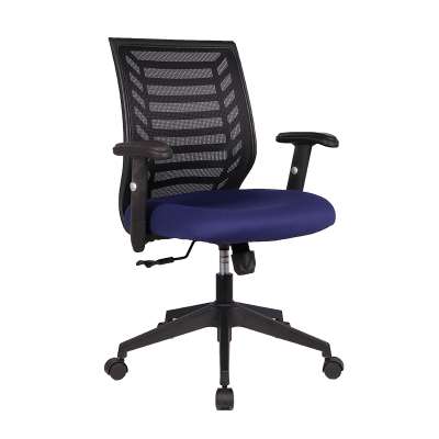 Factory Price Specifications of Mid Back Purple Mesh Office Swivel Roller Chair